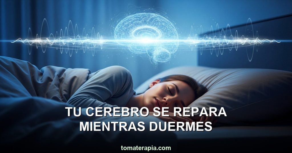 Cómo el sueño profundo repara tu cerebro cada noche